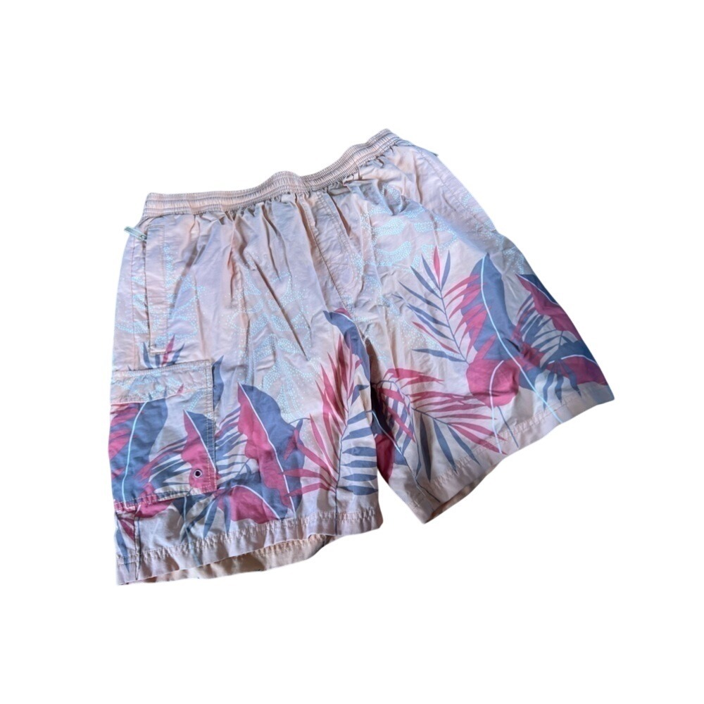 Tori Richard Honolulu orange‎ swim trunks